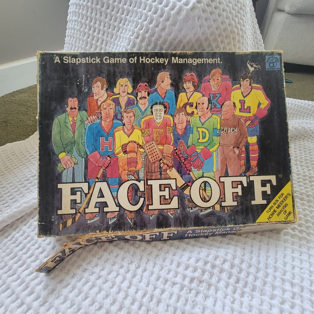 🎩Vintage 1974 Face Off Board Game